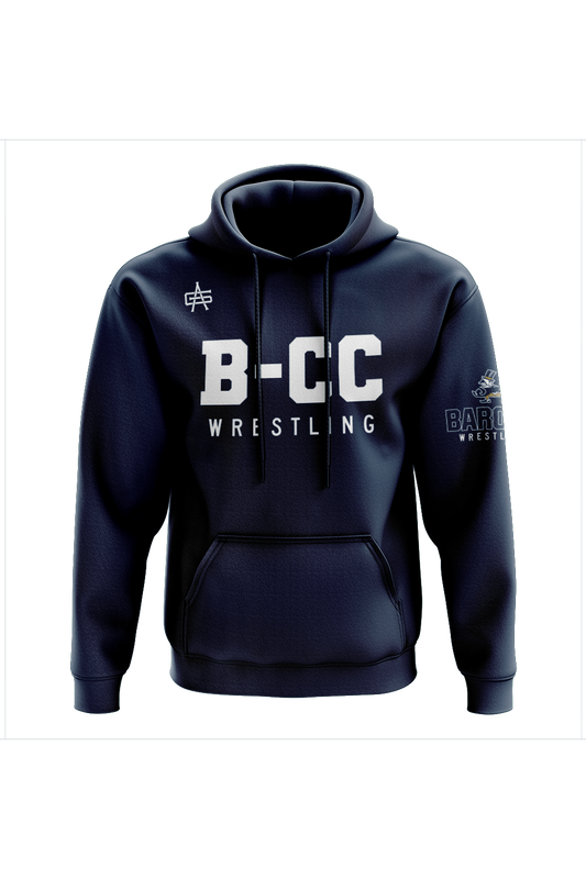 B-CC High School Wrestling Sublimated Performance Hoodie - Gold
