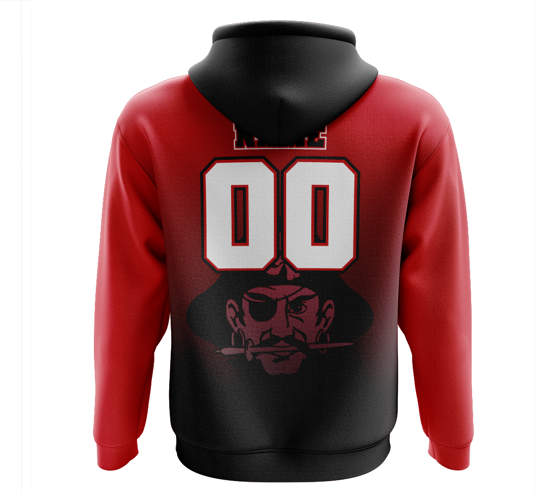 Cardington Pirates Softball Sublimated Custom Hoodie