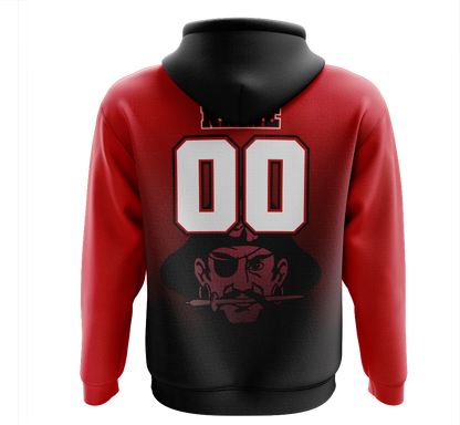 Cardington Pirates Softball Sublimated Custom Hoodie