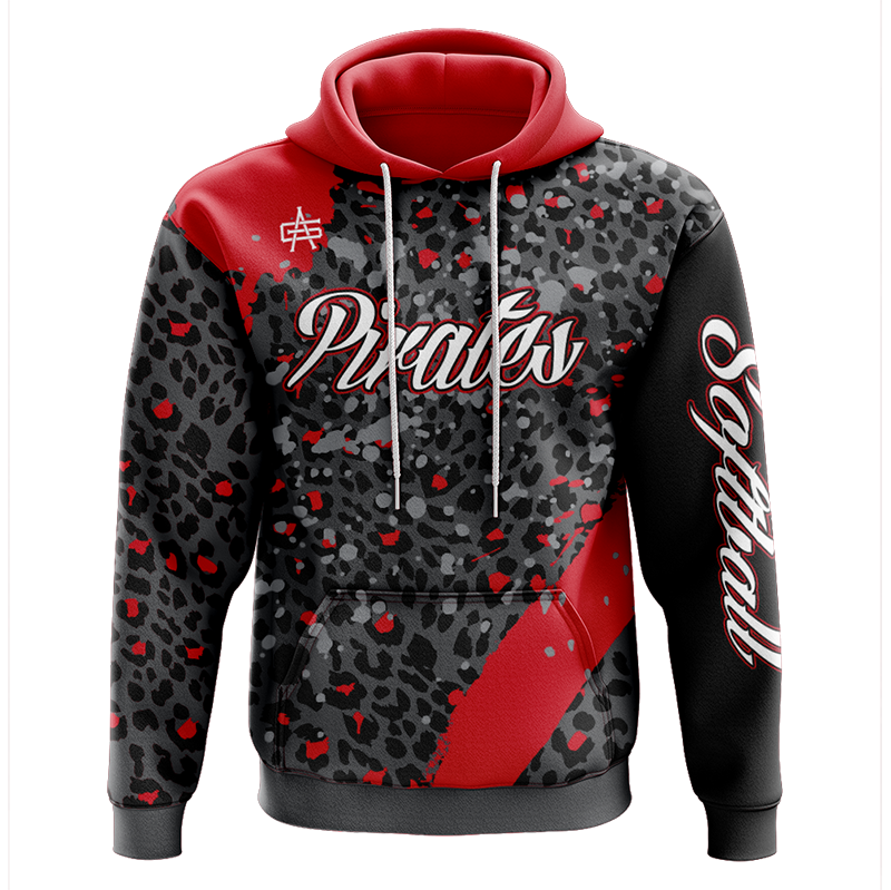 Cardington Pirates Softball Sublimated Performance Hoodie