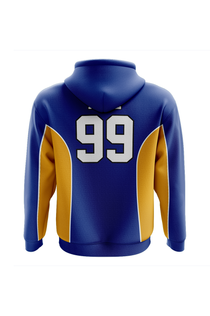 Hopkins Football Sublimated Performance Hoodie