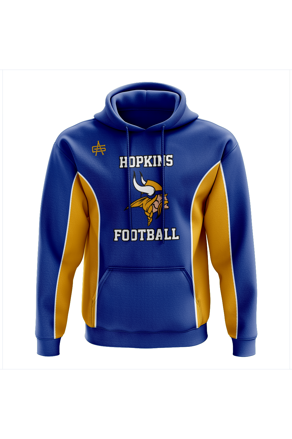 Hopkins Football Sublimated Performance Hoodie