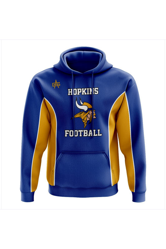Hopkins Football Sublimated Performance Hoodie