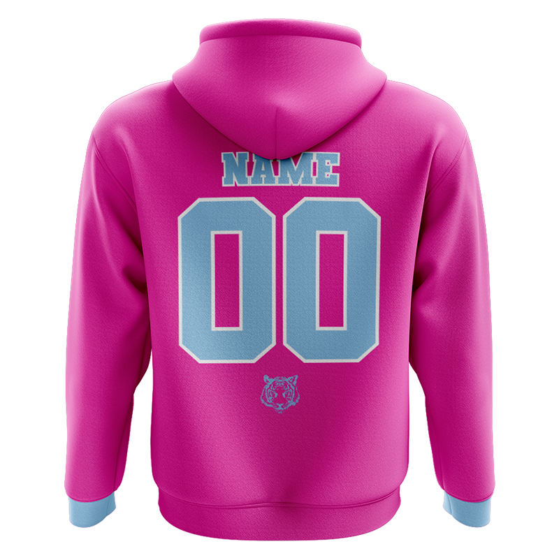 Tacoma Tigers Bubble Gum Sublimated Hoodie
