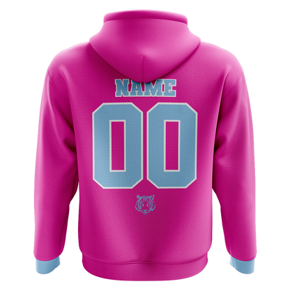 Tacoma Tigers Bubble Gum Sublimated Hoodie