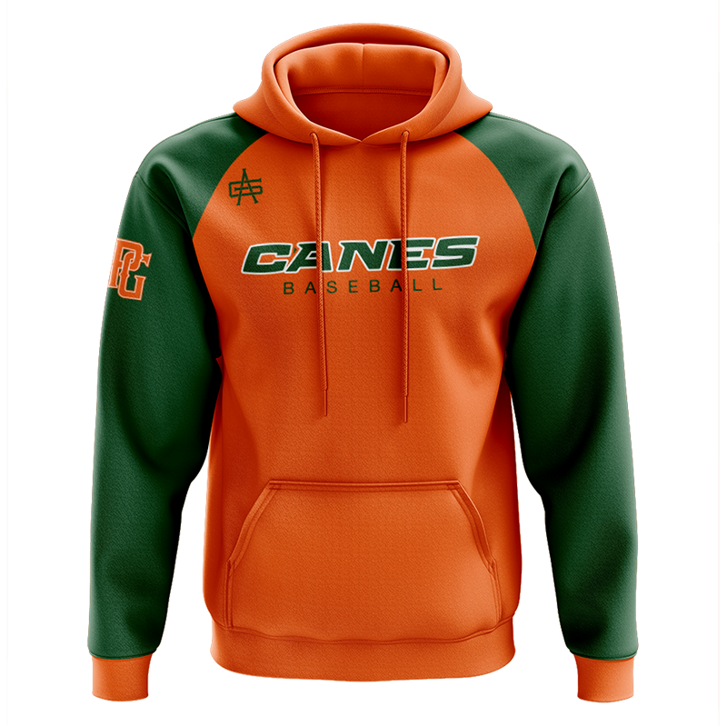 Canes Performance Hoodie Orange