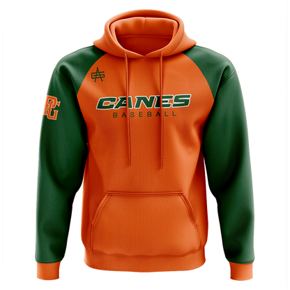 Canes Performance Hoodie Orange