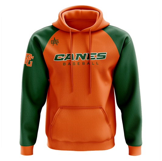 Canes Performance Hoodie Orange