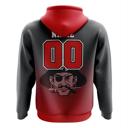 Cardington Pirates Softball Sublimated Custom Hoodie