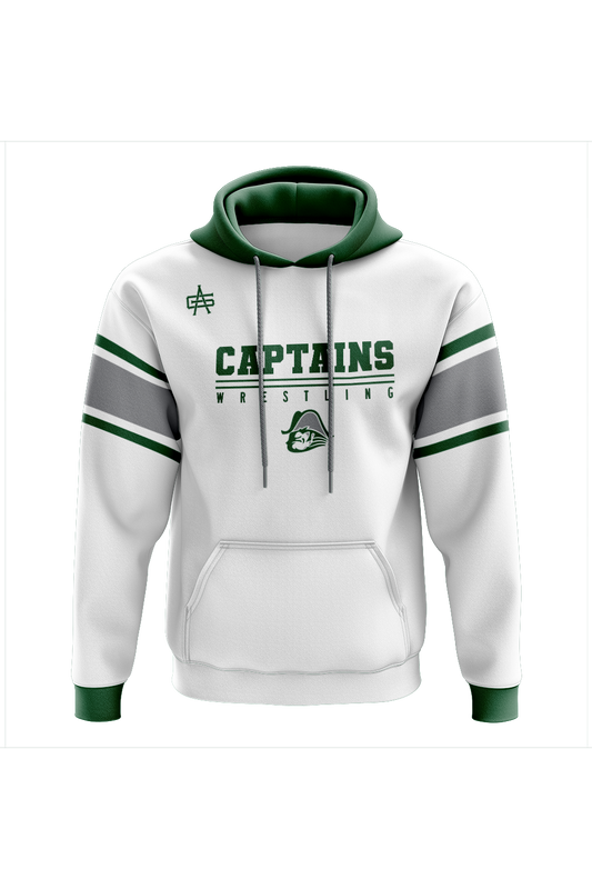 Waterford Wrestling Sublimated Performance Hoodie- White