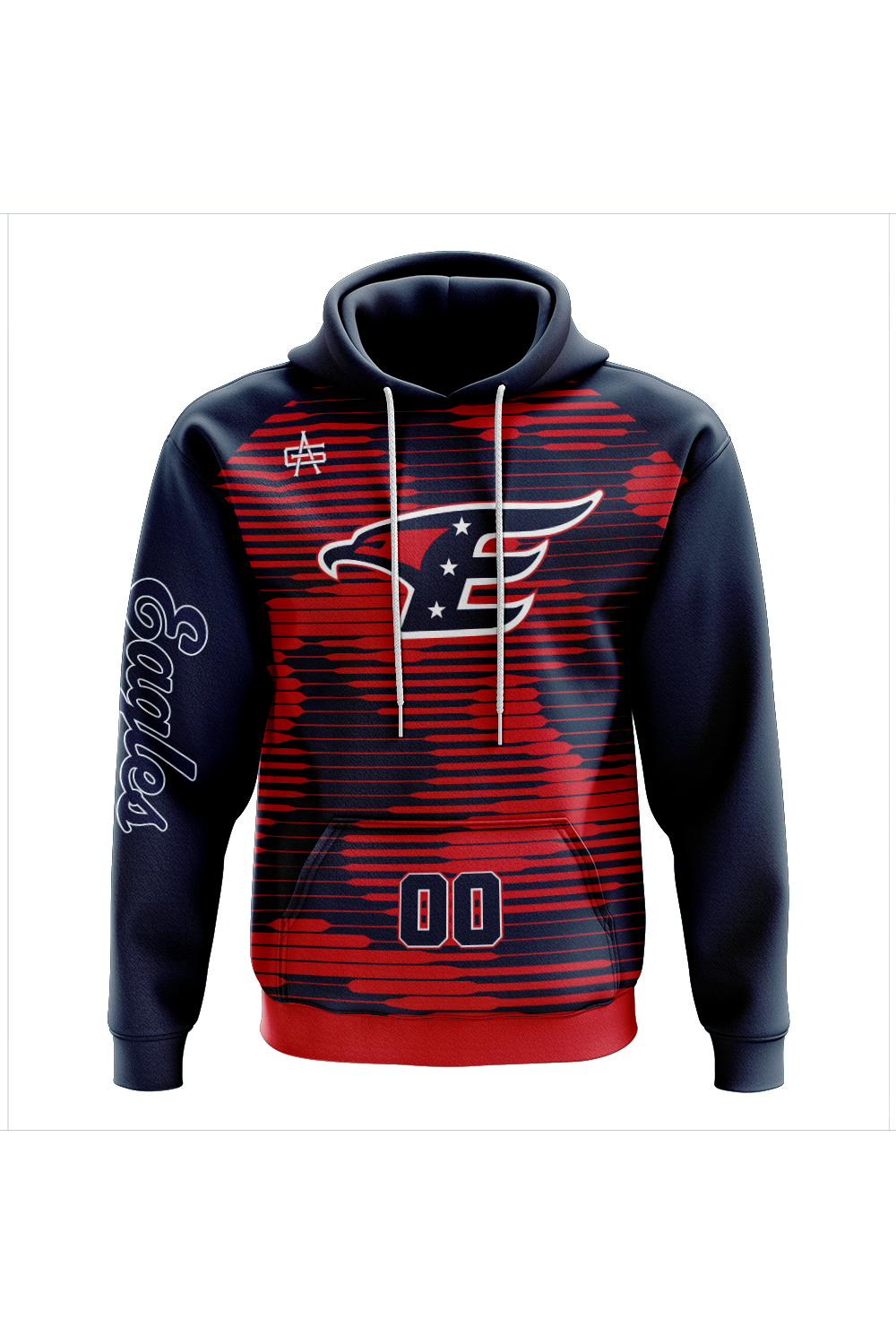 Watervliet Eagles Baseball Sublimated Performance Hoodie
