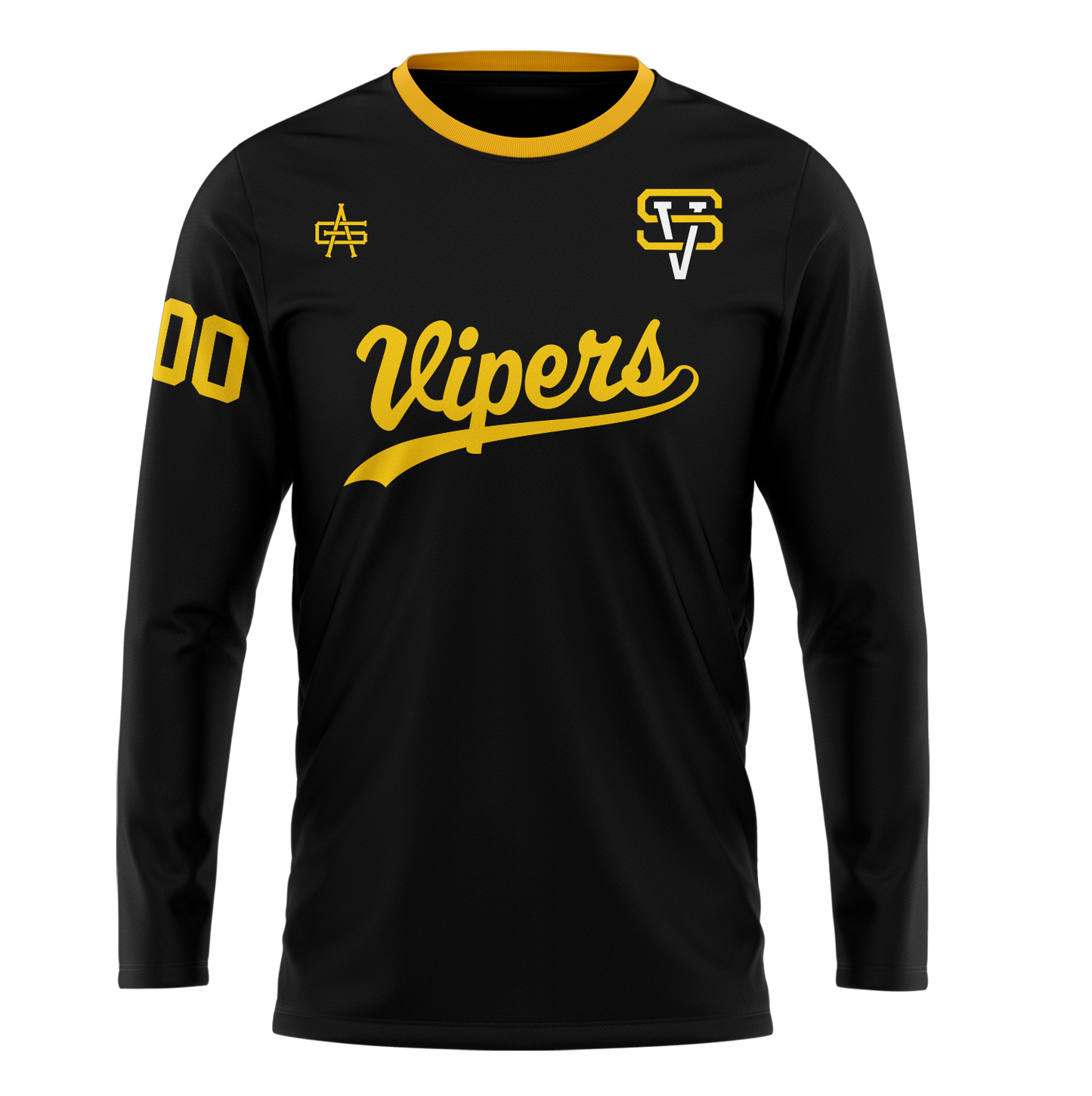 Scottsdale Vipers Baseball Performance Dri Fit LS Tee