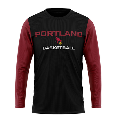 Custom Portland Raider Performance Long Sleeve
