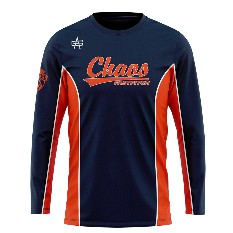 Caledonia Chaos Sublimated Long Sleeve Dri-Fit Tee