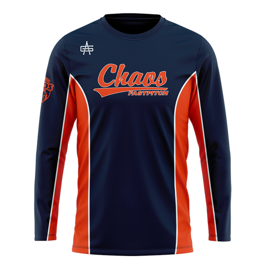 Caledonia Chaos Sublimated Long Sleeve Dri-Fit Tee
