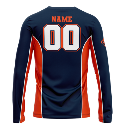 Caledonia Chaos Sublimated Long Sleeve Dri-Fit Tee