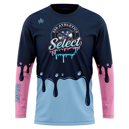 ESB Athletics Performance Long Sleeve Dri-Fit Tee