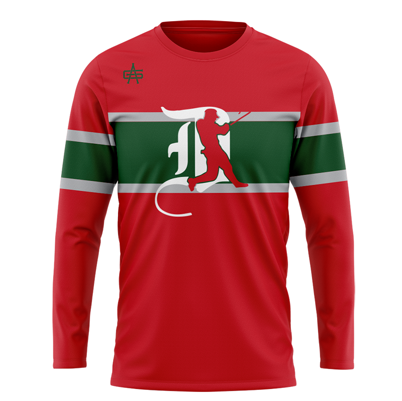 Junior Dans Baseball Performance Long Sleeve Dri-Fit Tee