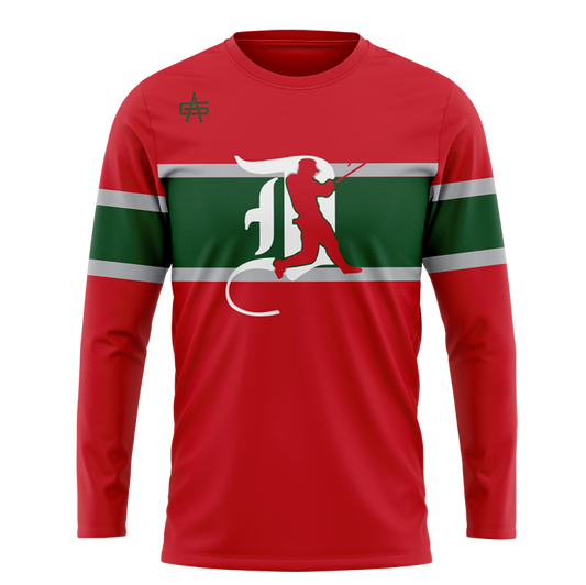 Junior Dans Baseball Performance Long Sleeve Dri-Fit Tee
