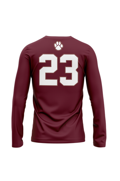 Brandywine Football CUSTOMIZABLE Sublimated Long Sleeve Dri-Fit Tee