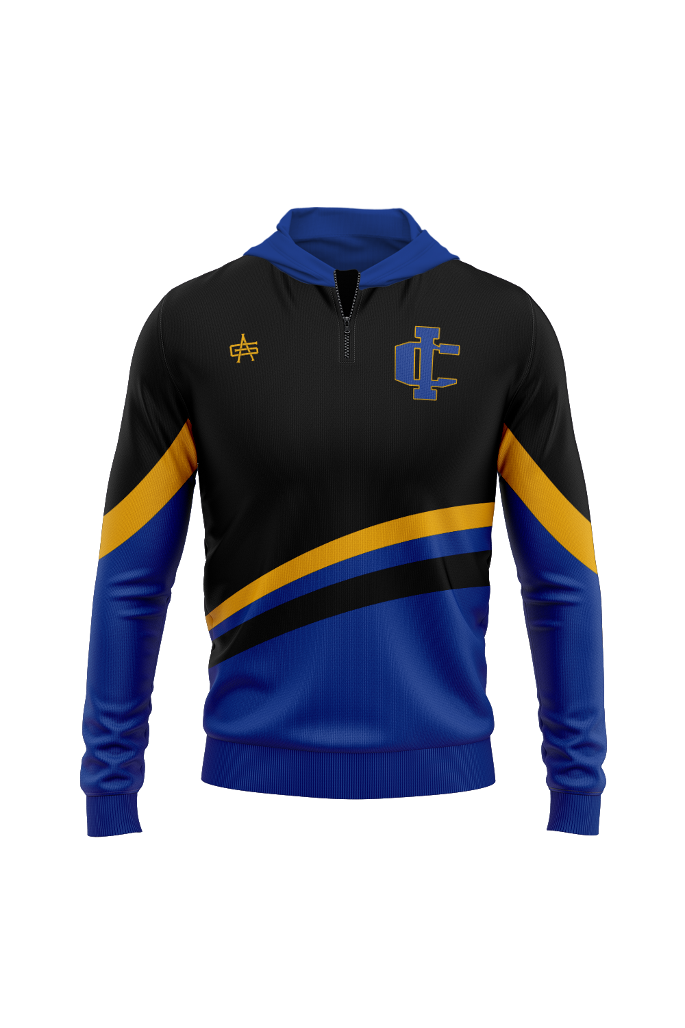 Imlay Wrestling Sublimated Hooded Performance Quarter-Zip