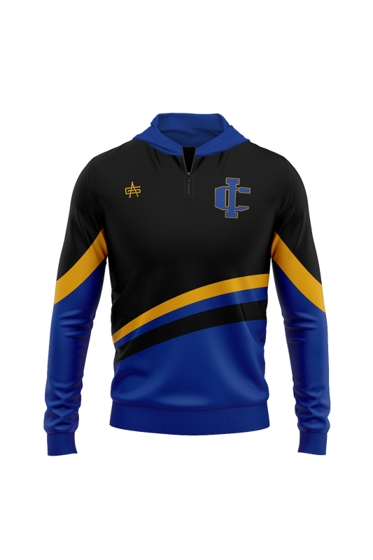 Imlay Wrestling Sublimated Hooded Performance Quarter-Zip