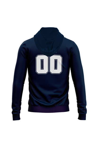 Sluggers Baseball Sublimated Charged Hooded Performance Quarter-Zip