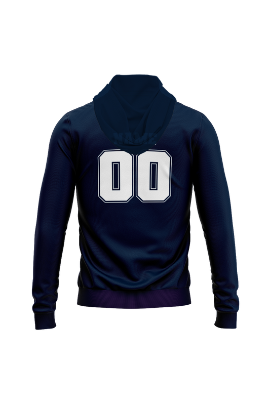 Sluggers Baseball Sublimated Charged Hooded Performance Quarter-Zip