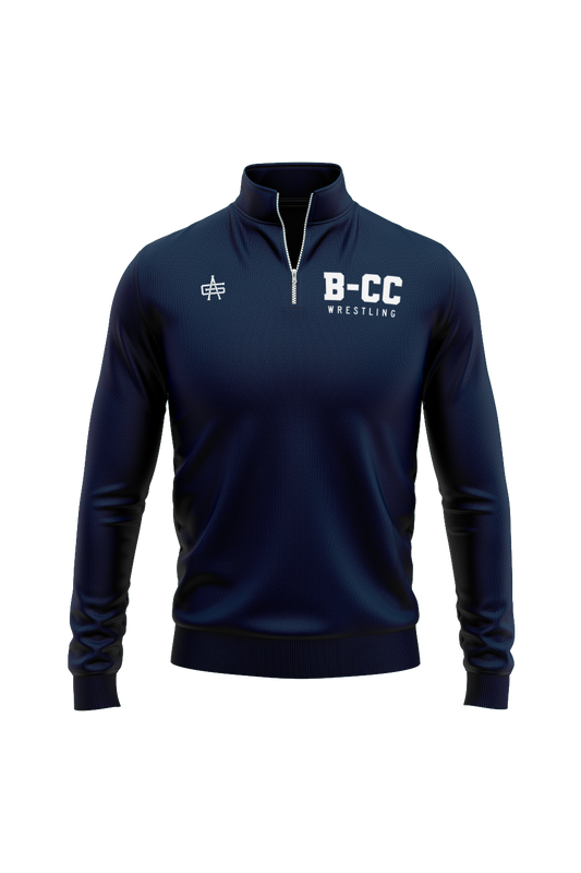 B-CC High School Wrestling Sublimated Performance Quarter Zip