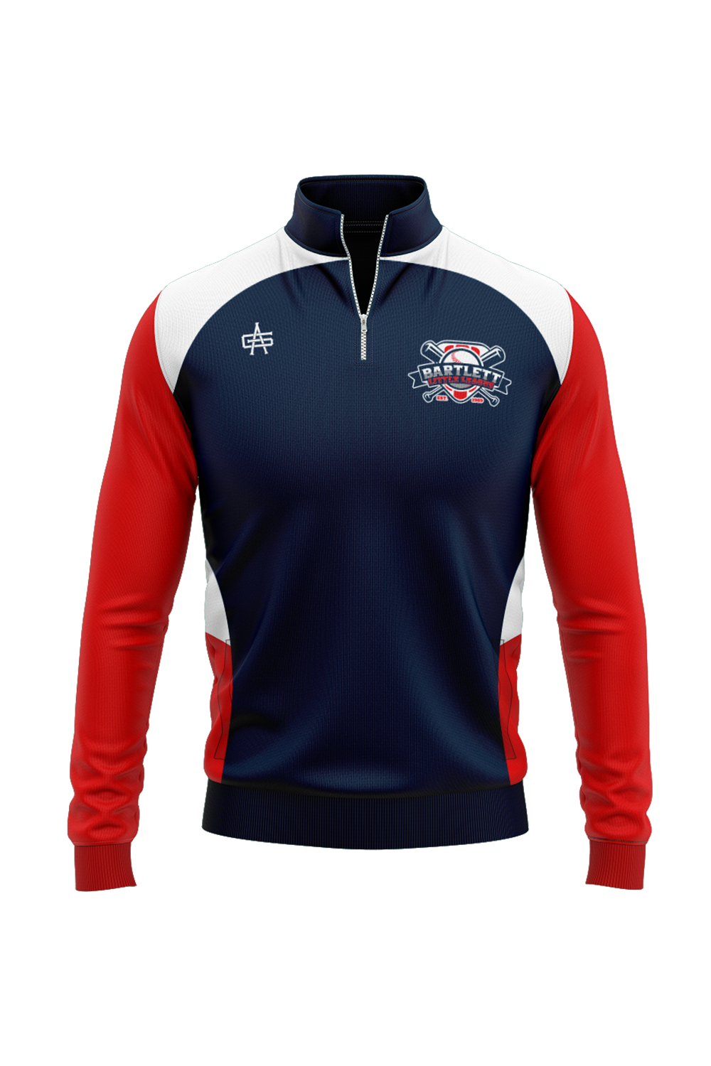 Bartlett Little League Baseball Sublimated Performance Quarter Zip