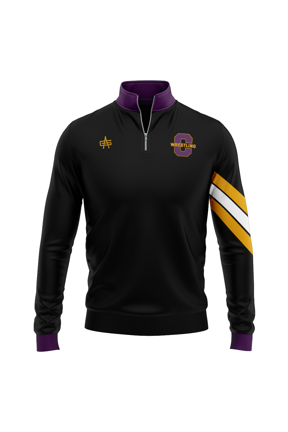 Caro Wrestling Sublimated Performance Quarter Zip