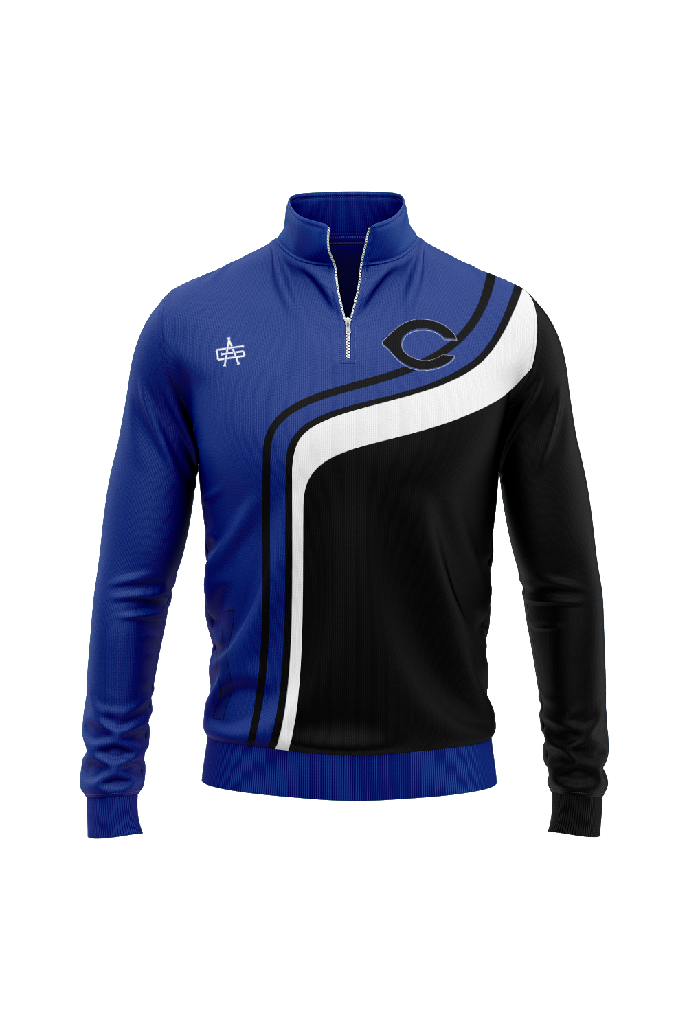 Cassopolis Wrestling Sublimated Performance Quarter Zip