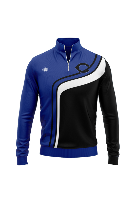 Cassopolis Wrestling Sublimated Performance Quarter Zip