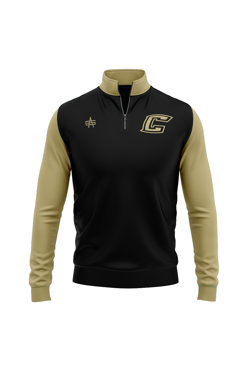 Comets Football Sublimated Performance Quarter Zip