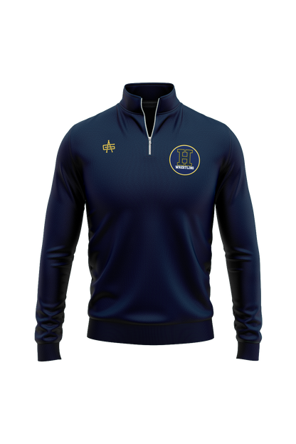 Hartland Wrestling Charged Sublimated Performance Quarter Zip V2