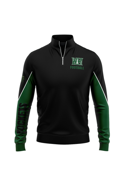New Haven Football Sublimated Performance Quarter Zip