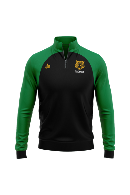 Tacoma Tigers Basketball Sublimated Performance Quarter Zip