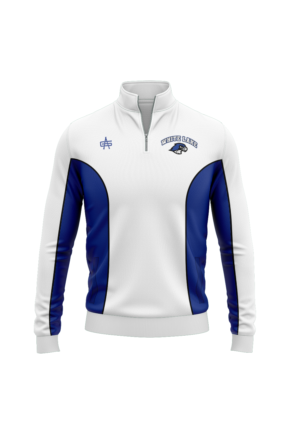 White Lake MS Wrestling Sublimated Performance Quarter Zip