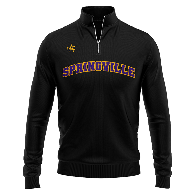 Springville Youth Wrestling Sublimated Performance Quarter Zip