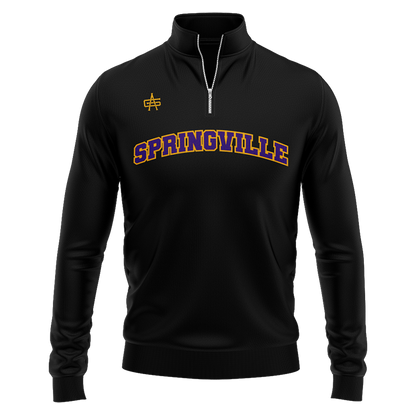 Springville Youth Wrestling Sublimated Performance Quarter Zip