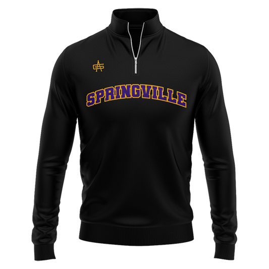 Springville Youth Wrestling Sublimated Performance Quarter Zip