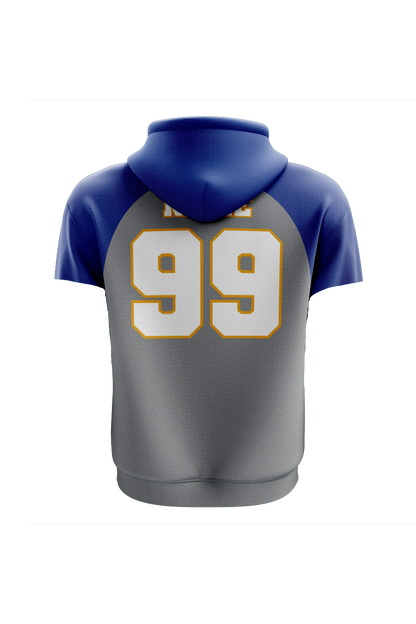Hopkins High School Football Short Sleeve Performance Hoodie
