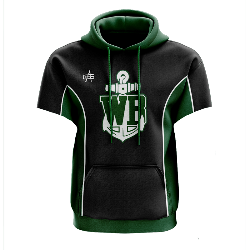 West Bloomfield Football Short Sleeve Performance Hoodie