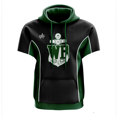 West Bloomfield Football Short Sleeve Performance Hoodie