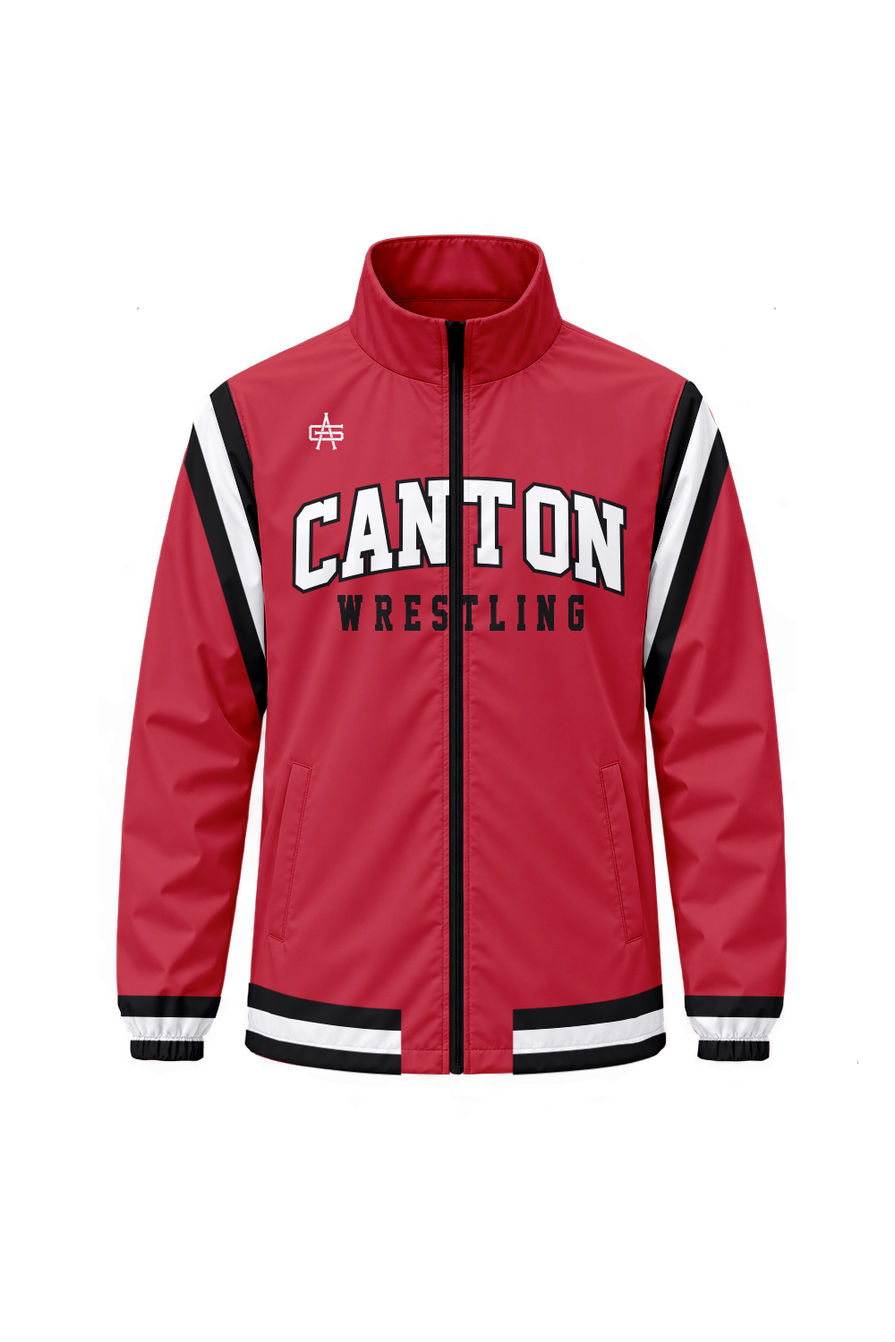 Canton Wrestling Sublimated Warm Up Jacket