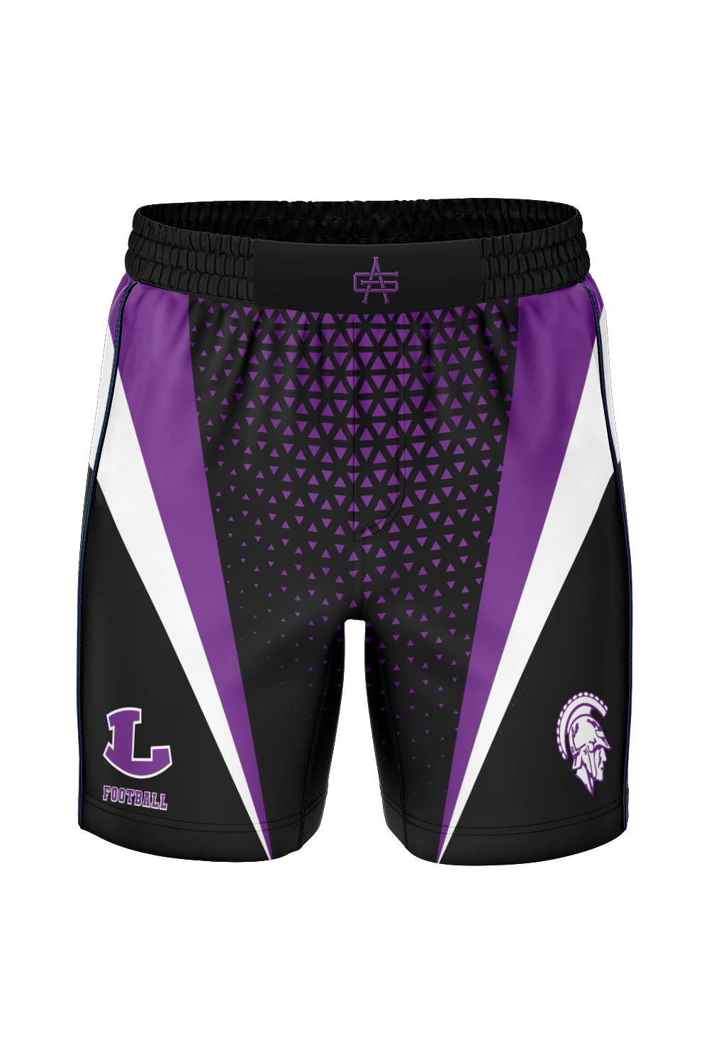 Spartans Football Performance Sublimated Shorts