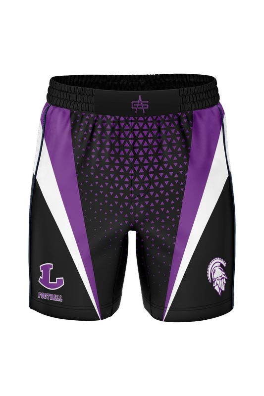 Spartans Football Performance Sublimated Shorts