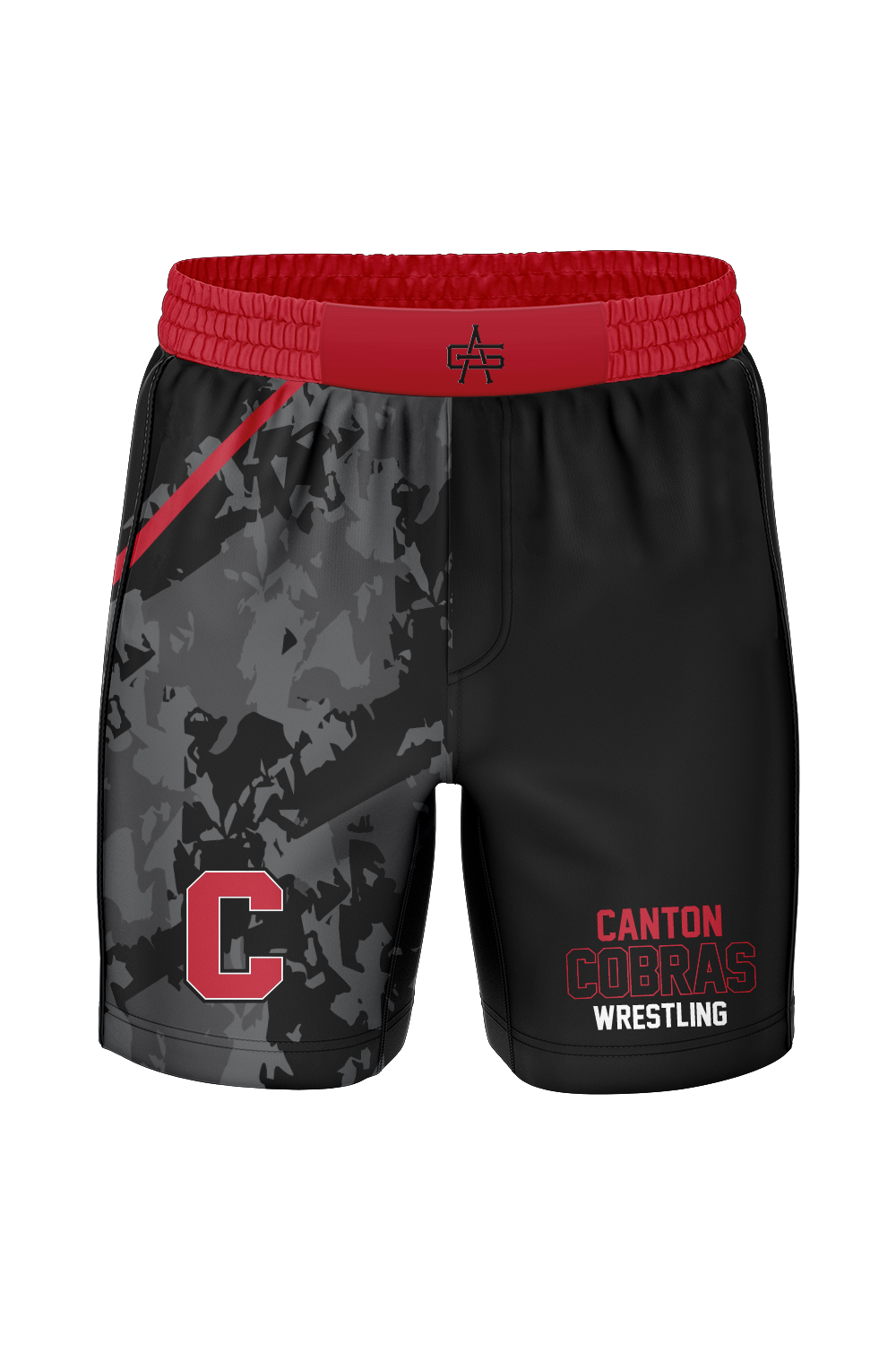 Canton Wrestling Sublimated Fight Shorts