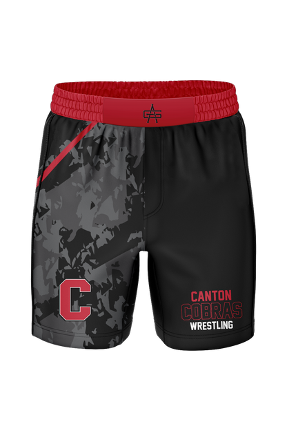 Canton Wrestling Sublimated Fight Shorts