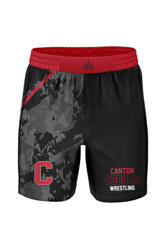 Canton Wrestling Sublimated Fight Shorts